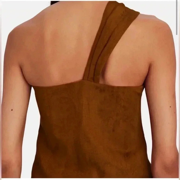 - Veronica Beard Belinda one-shoulder jacquard top- size 10 - Picture 5 of 11